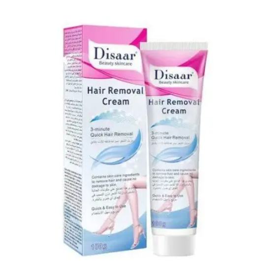 Disaar Hair Removing Cream, Unisex For Pubic Hair, Underarms, Private Parts, Sensitive Skin-Suitable For All Skin Types