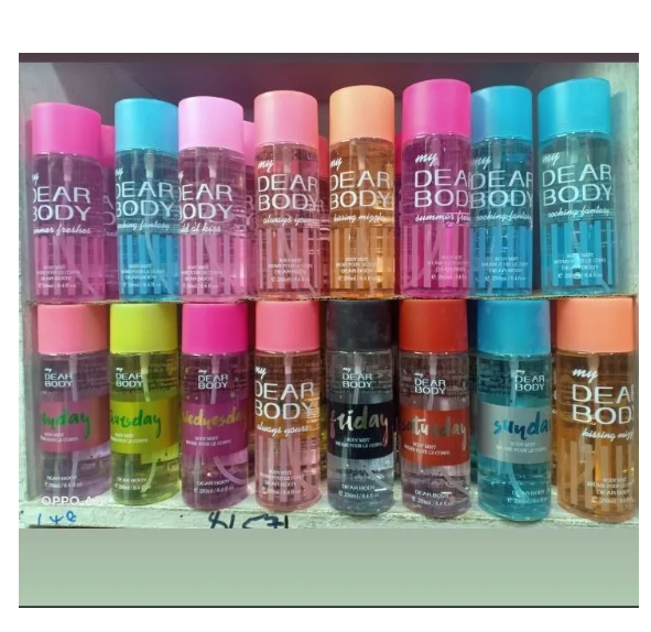 Dear Body Saturday Body Mist 250ml Fragrance Body Spray Suitable For All Occasions Body Sprays Fragrance Mist Perfume 250ml Best Refreshing Perfume Fragrance Mist
