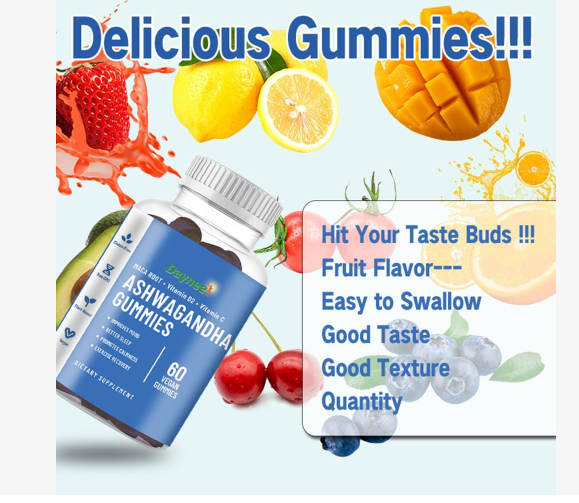 Daynee Ashwagandha Gummies Known for its ability to reduce stress, anxiety, and improve mental clarity, these gummies are formulated to help promote overall well-being. Ashwagandha Gummies