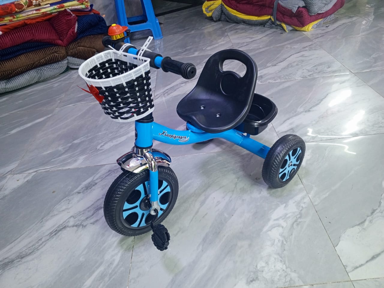 Blue Children's Tricycle for Kids Aged 2-5