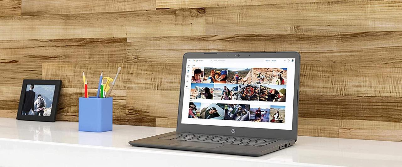 HP Chromebook Intel Celeron N3350 4GB Memory 32 GB eMMC SSD 14.0" Non-Touch Screen Chrome OS 14-ca023nr
