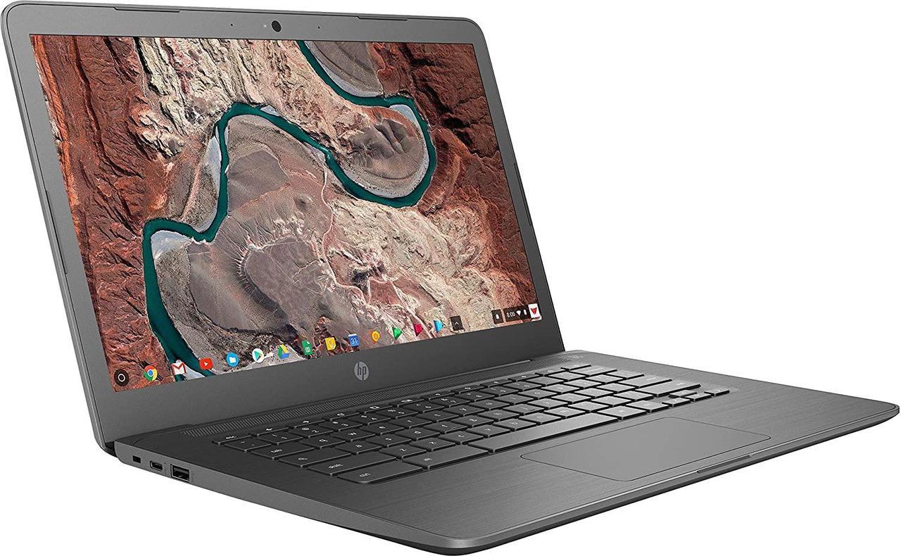 HP Chromebook Intel Celeron N3350 4GB Memory 32 GB eMMC SSD 14.0" Non-Touch Screen Chrome OS 14-ca023nr