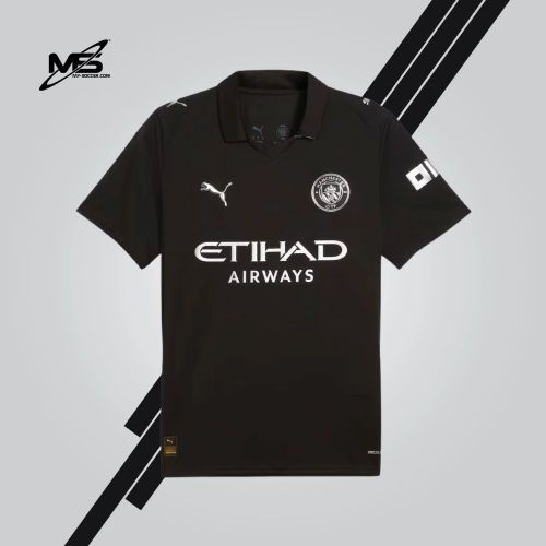 Manchester City FC Men’s 2025/26 Authentic Home Soccer Jersey - Slim Fit - Team Light Blue