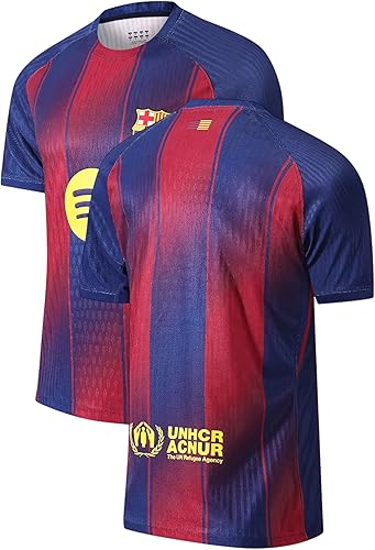 Barcelona FC Men's Soccer Jersey 25/26 Home Player Version