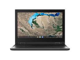 Brand New Lenovo Chromebook Notebook PC 11" Intel LPDDR 4GB 32GB Storage Chrome OS Ash Gray Portable Laptop Plus Free Wireless Mouse, OTG Adapter and Free 16GB Flash Disk