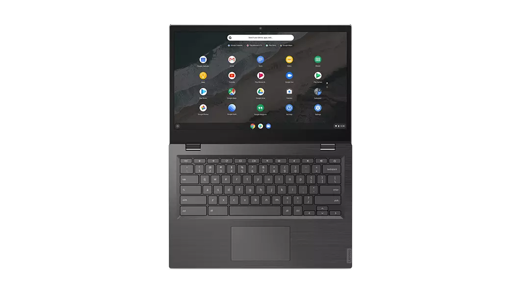 Brand New Lenovo Chromebook Notebook PC 11" Intel LPDDR 4GB 32GB Storage Chrome OS Ash Gray Portable Laptop Plus Free Wireless Mouse, OTG Adapter and Free 16GB Flash Disk