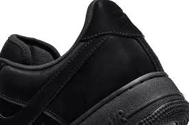 AIR FORCE 1 HARD LEATHER LOW CUT BLACK GRADE 1 AIRFORCE 1 HIGH QUALITY SNEAKERS, AIRFORCE 1 SHOES