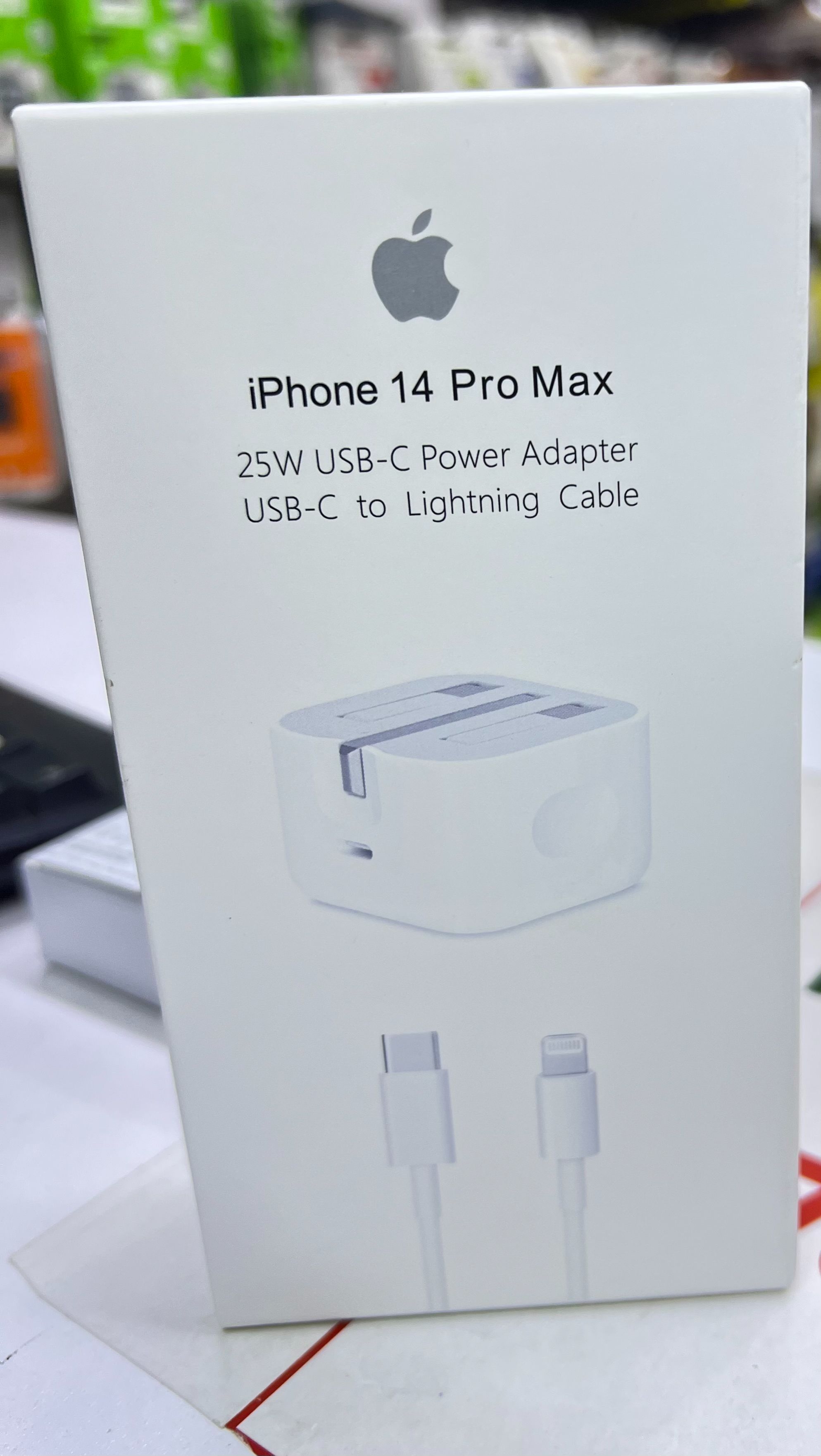 Apple 35W Original Fast Charger Adapter For iPhone 11/12/13/ 14/14Pro/14 Max/ 14 Pro Max with USB-C to Lightning Cable