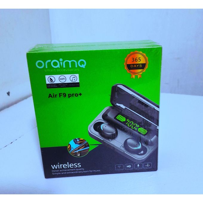 Oraimo Earbuds Wireless Earbuds | Top Sound | Stable Bluetooth Connection | Long Battery Life | Comfortable Fit | True Wireless Earphones