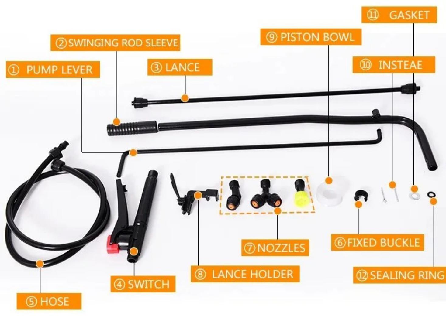 Knapsack Manual Sprayer 20L