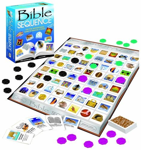Bible Sequence Card Board Game for Kids and Adults