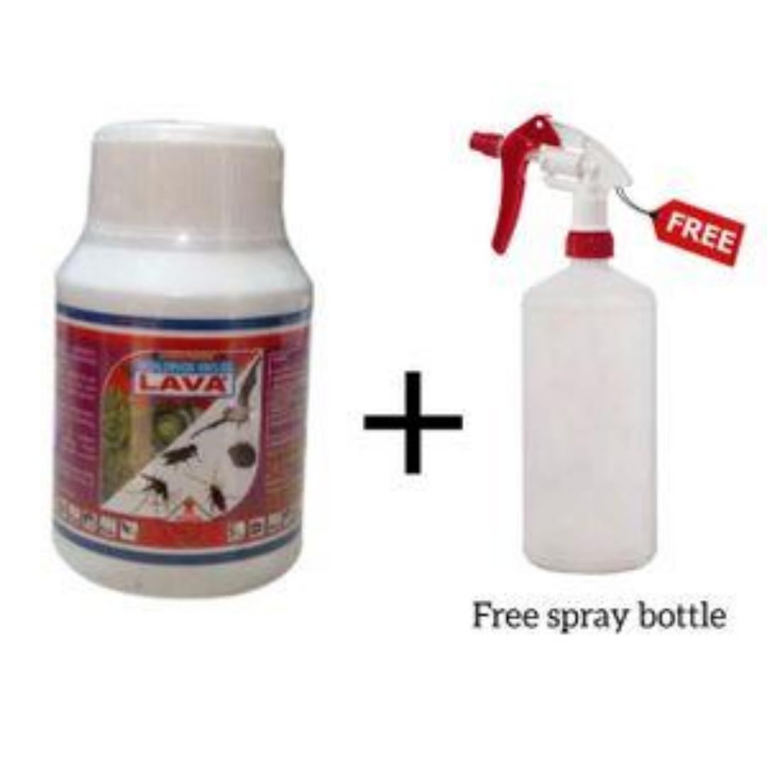 100ML Lava insecticide and a free spray bottle
