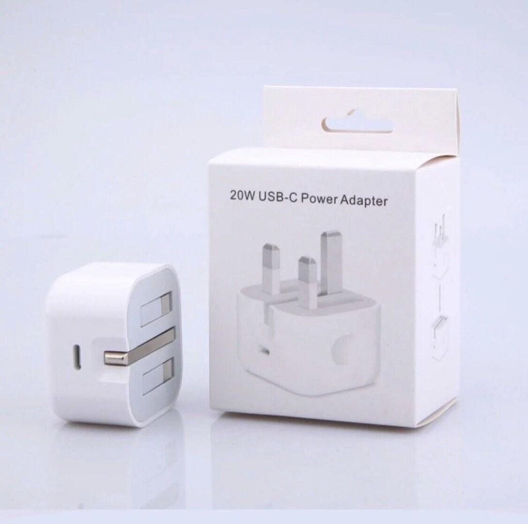 20W iPhone Fast Charger】 The iPhone charger plug and cable delivers max 20W power output from one port, provides a much more faster charge speed for your iPhone devices, can charge iPhone 13 from 0% t