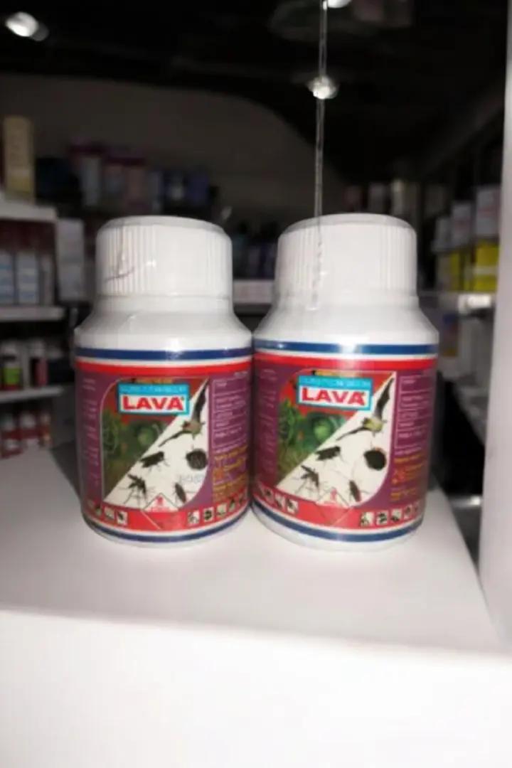 Knock down  Lava insectcide and a free pump