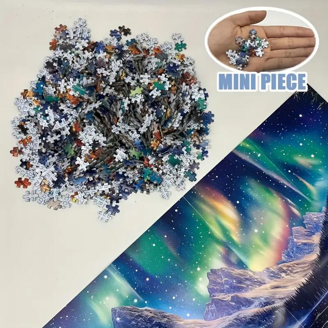 CONSIDER OUR AURORA BONFIRE JIGSAW PUZZLE WHICH GOT 1000 PIECES TO COMBINE  DESIGNED FOR ADULTS AND KIDS ESPECIALLY FAMILY