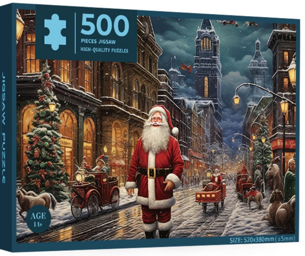 kilimall festive season 500 pcs Christmas themed jigsaw puzzles
