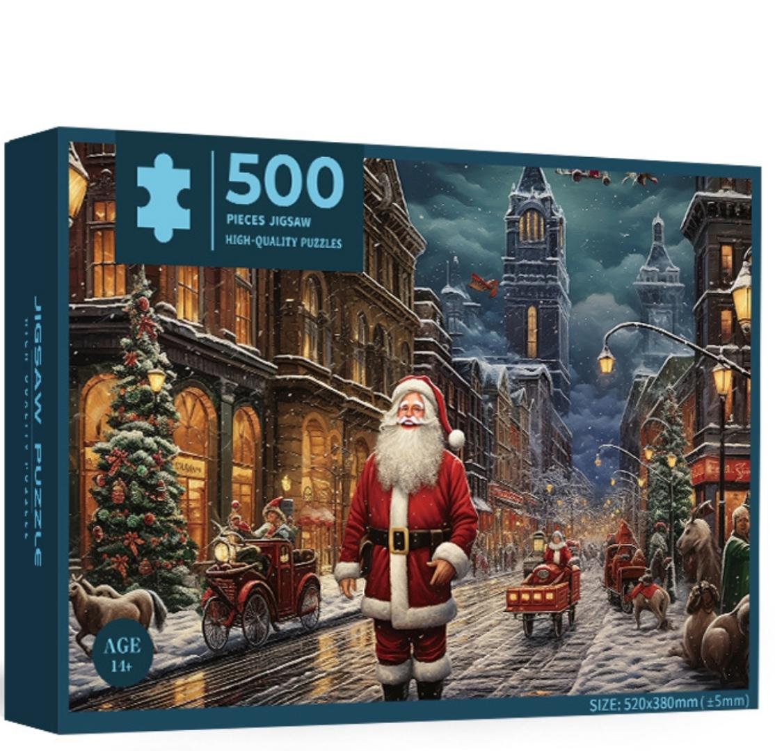 kilimall festive season 500 pcs Christmas themed jigsaw puzzles