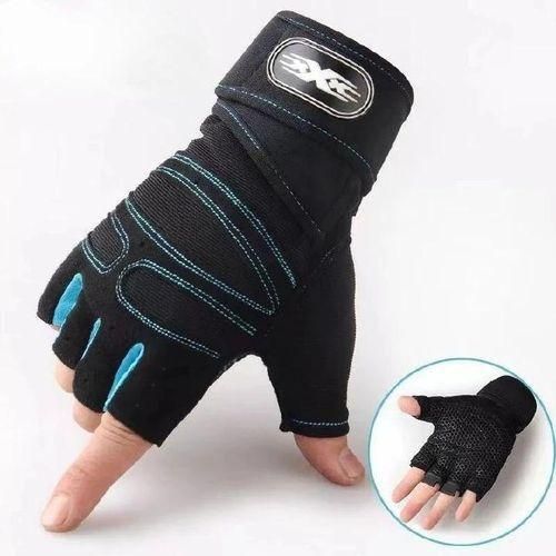 Gym Training Fingerless Gloves, Dumbbells Gym Weightlifting Gloves, Half Finger FiSport Training Fingerless Gloves, Dumbbells Gym Weightlifting Gloves, Half Finger Fitness Workout Palm Protection