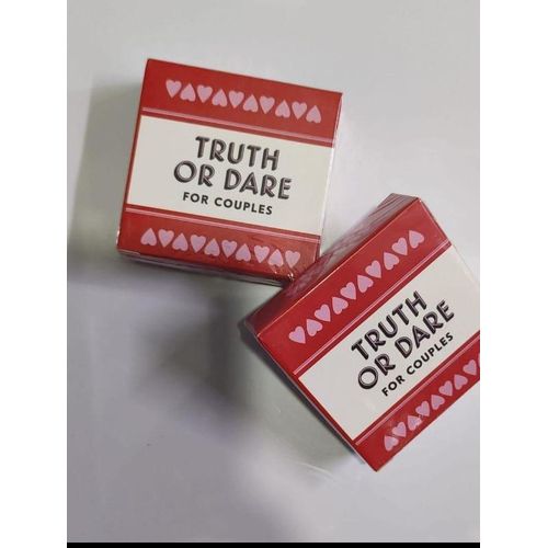 Amazing Truth & Dare Couples Card Game – Romantic, Fun, and Adventurous Challenges for Couples