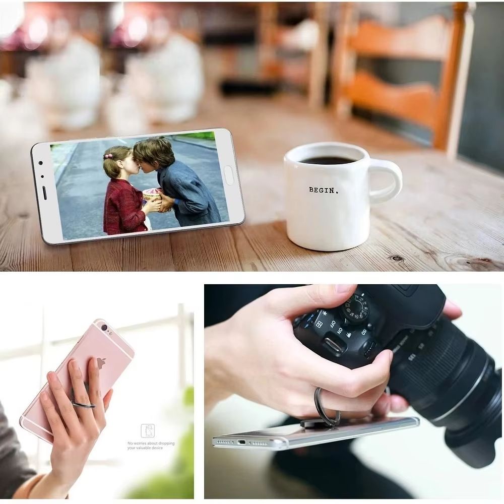 Mobile Phone Ring Holder Smartphone Stand Support Accessories Smart Phone Finger Stand Socket Holder For iPhone Samsung