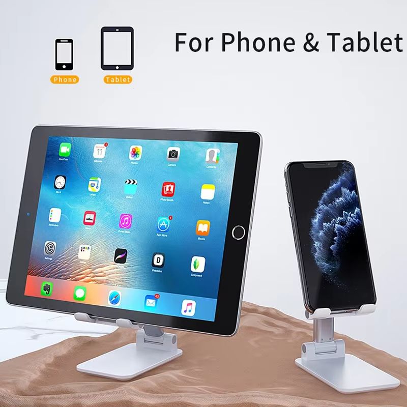 Foldable Mobile Phone Stand Adjustable Desktop Tablet Holder Universal Table Cell Phone Stand Desktop Bracket For iPhone Xiaomi