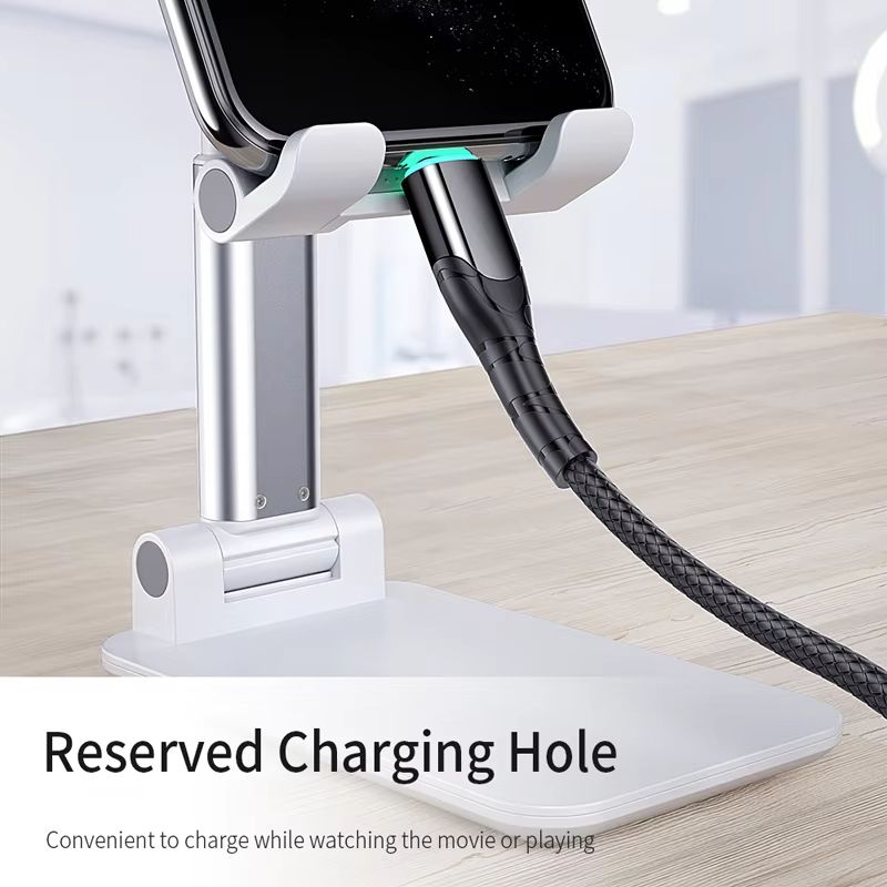 Foldable Mobile Phone Stand Adjustable Desktop Tablet Holder Universal Table Cell Phone Stand Desktop Bracket For iPhone Xiaomi