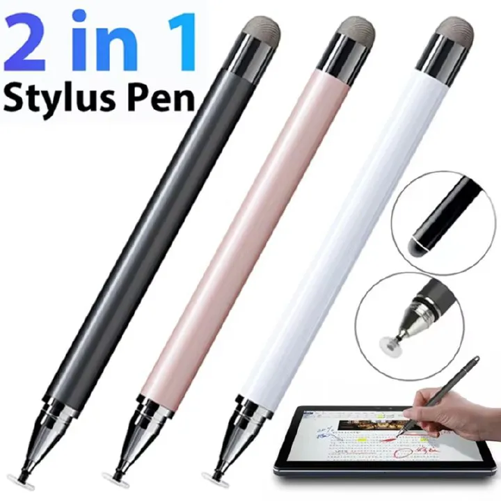 Universal 2 In 1 Stylus Pen For Ios and Android Touch Pen Drawing Capacitive Pencil For iPad Samsung Xiaomi Tablet & Smart phone