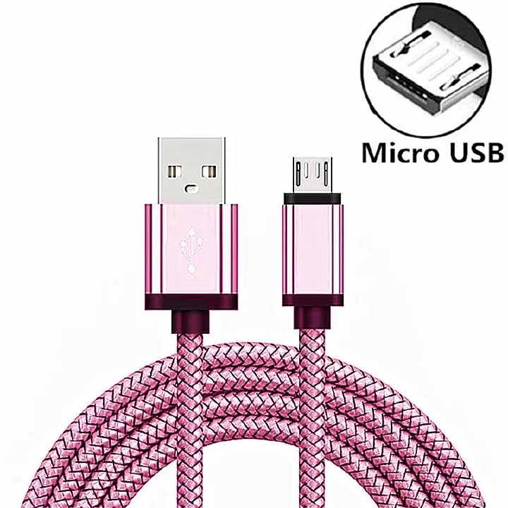 Micro USB Charging Cable For Samsung Galaxy A3/A5/A7 J3 2016 J4 J6 A6 Plus J7 J8 A2 Pro 2018 S6 S7 Edge Note 5 J5 Charger Cord