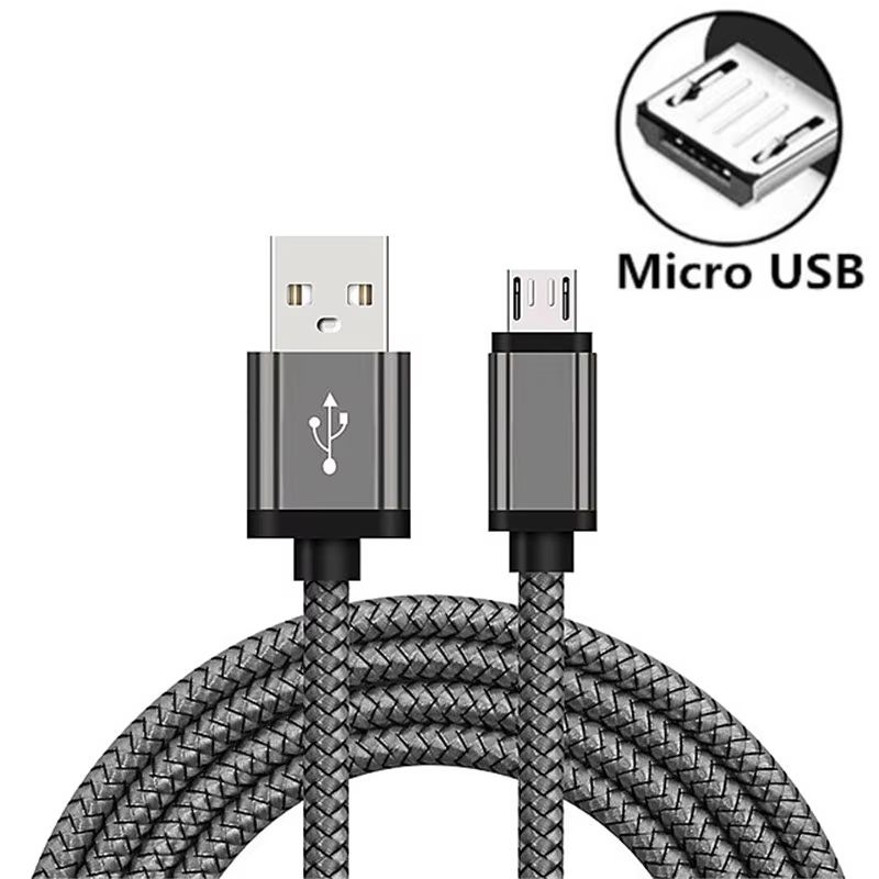 Micro USB Charging Cable For Samsung Galaxy A3/A5/A7 J3 2016 J4 J6 A6 Plus J7 J8 A2 Pro 2018 S6 S7 Edge Note 5 J5 Charger Cord
