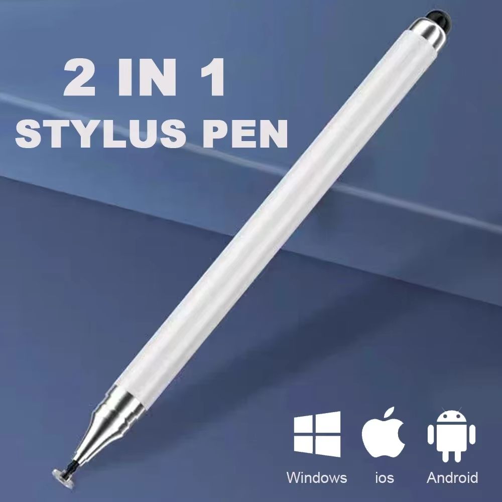 Tablet Pen Drawing Screen Touch Pen 2 in 1 Stylus Pen for IPhone IPad Tablet Capacitive Touch Pencil for Samsung Android Phone