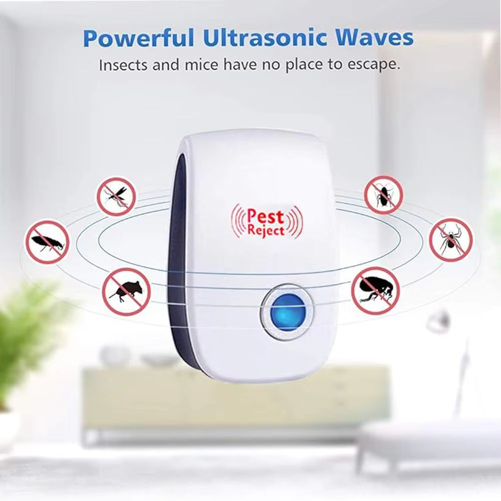 Electronic Ultrasonic Electromagnetic Mosquito Anti Mouse Insect Repeller Rat Cockroach Household Pest Reject Repellent