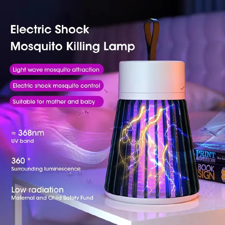 Portable Mosquito Terminator Mute Electronic Mosquito Killer Anti-Mosquito Lamp Mosquito Repellent Lamp Mosquito Killer Lamp