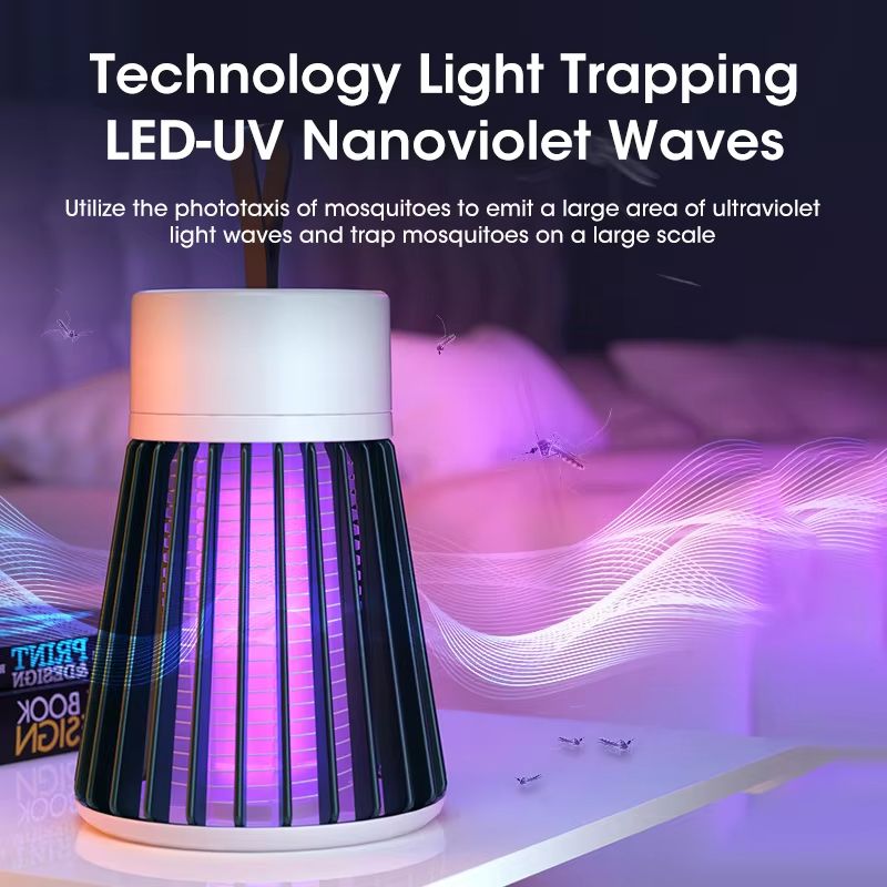 Portable Mosquito Terminator Mute Electronic Mosquito Killer Anti-Mosquito Lamp Mosquito Repellent Lamp Mosquito Killer Lamp