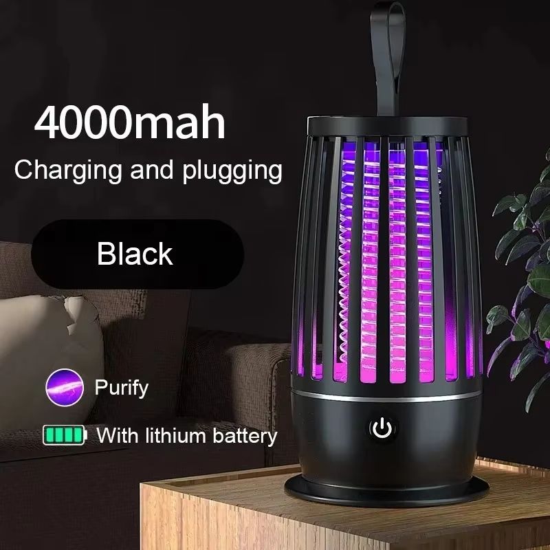 Mosquito Killer Lamp USB Rechargeable Electric Fly Trap Zapper Insect Killer Repellent Outdoor Mute Anti Mosquito Lamp