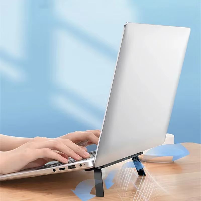 Universal Laptop Riser Stand For Macbook Air 13 Pro 15 Samsung Huawei Notebook Cooling Pad Invisible Bracket Stands