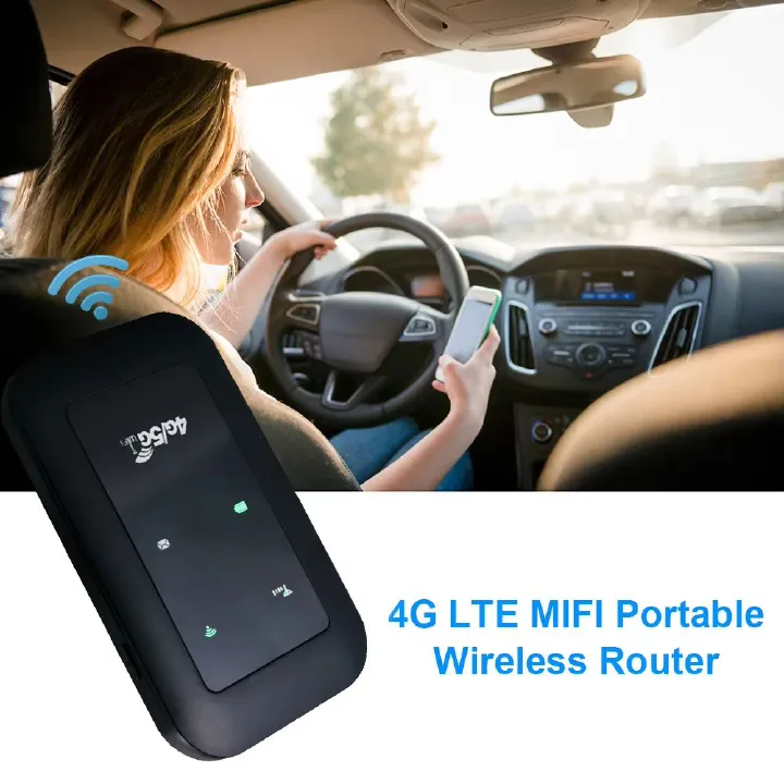 4G/5G Mobile WIFI Router 150Mbps 4G LTE Wireless Router 3100mA Portable Pocket MiFi Modem Mobile WiFi Hotspot with Sim Card Slot