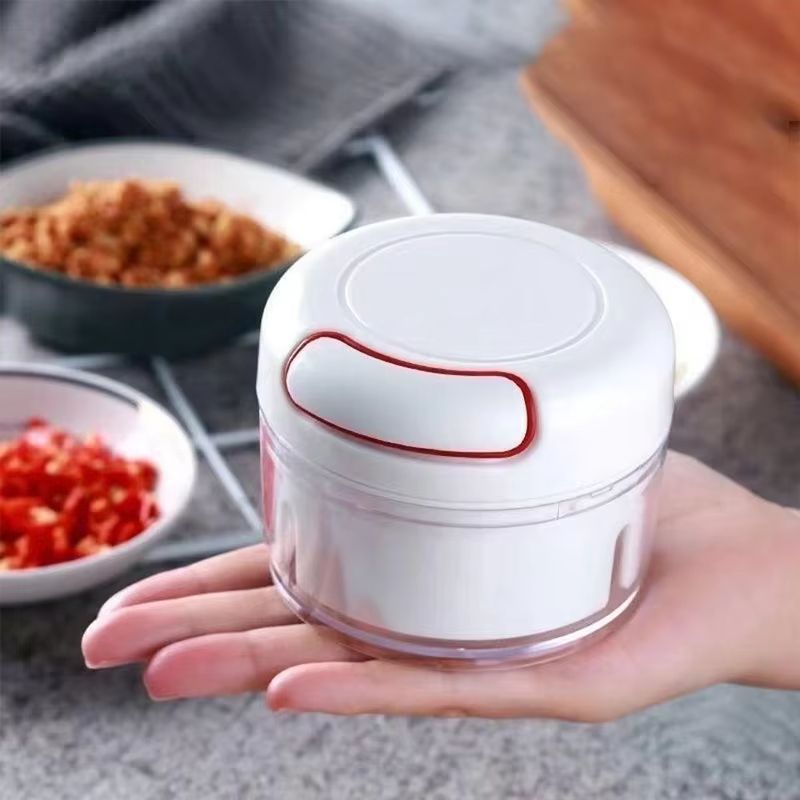 170ml Garlic Presses Manual Meat Mincer Garlic Chopper Rotate Garlic Press Crusher Vegetable Cutter Kitchen Cooking Accessories