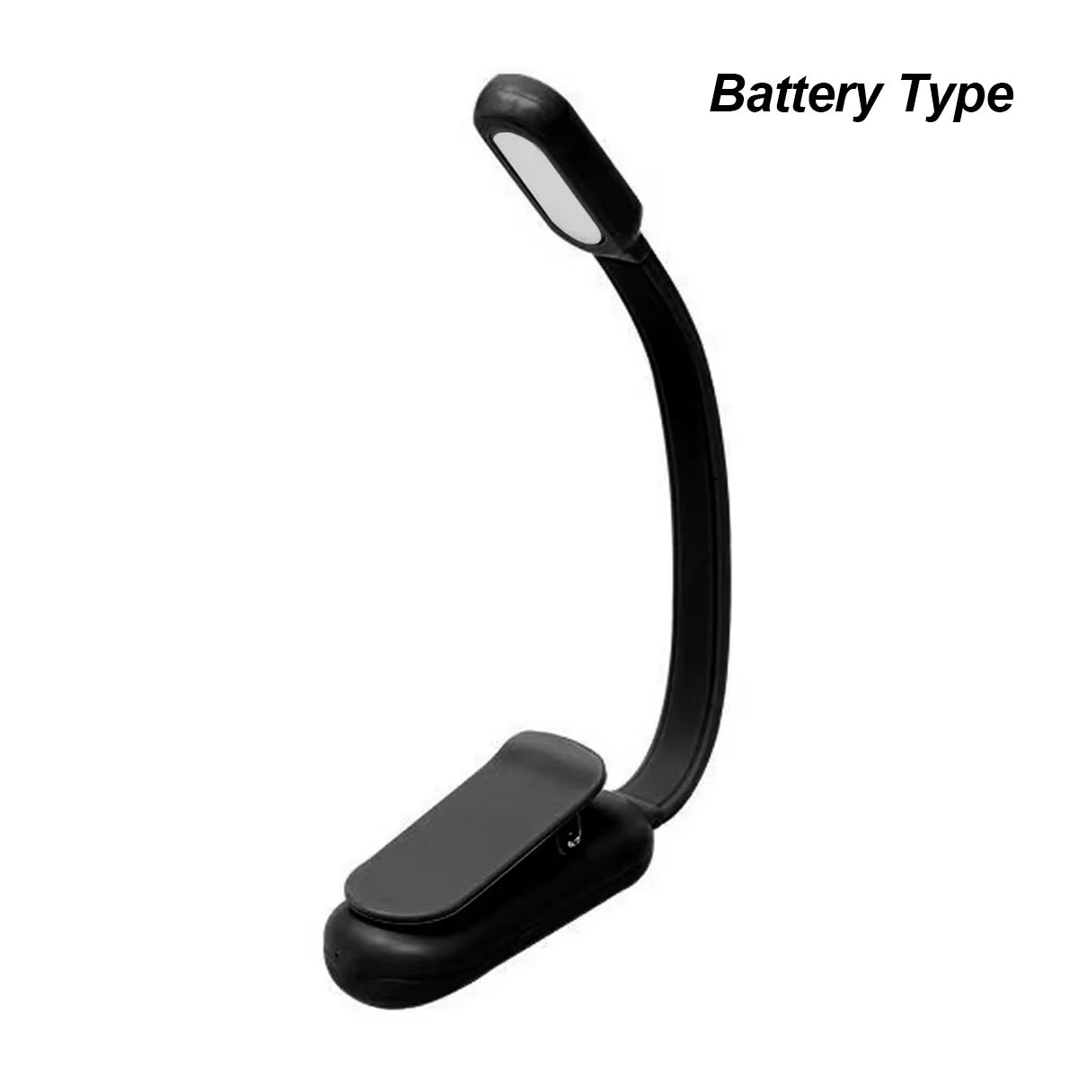 Usb Rechargeable Mini Led Book Light 360° Bending Angle 3-colors Stepless Brightness Clip-on Reading Lights Lamp Clip Night Desk