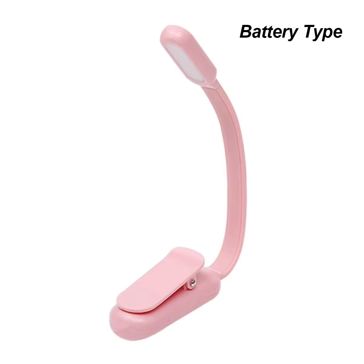 Usb Rechargeable Mini Led Book Light 360° Bending Angle 3-colors Stepless Brightness Clip-on Reading Lights Lamp Clip Night Desk