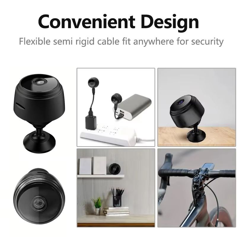A9 Mini Camera 720P HD WiFi Wireless Monitoring Security Protection Remote Monitor Camcorders Video Surveillance Smart Home