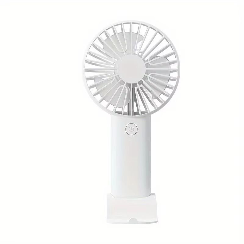 Handheld Fan Rechargeable Portable Mini USB Fan 3 Speed Mini Fan with Phone Holder