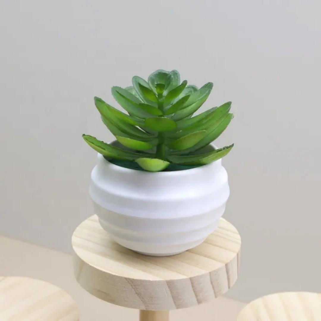 1pc artificial succulent tabletop decor