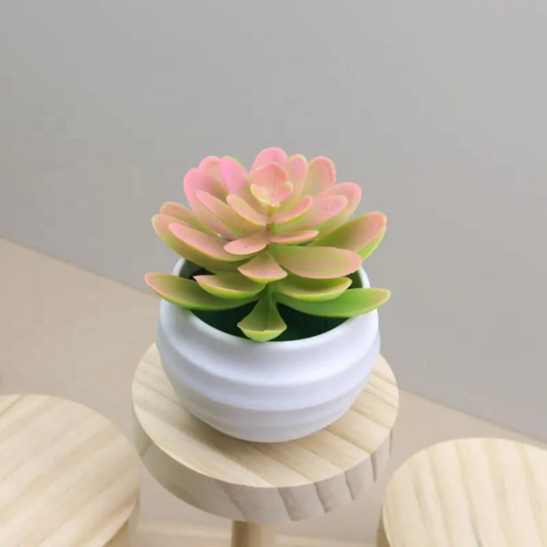 1pc artificial succulent tabletop decor