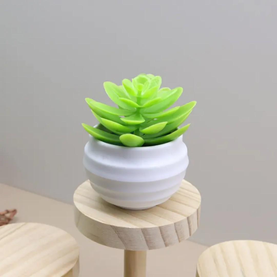 1pc artificial succulent tabletop decor