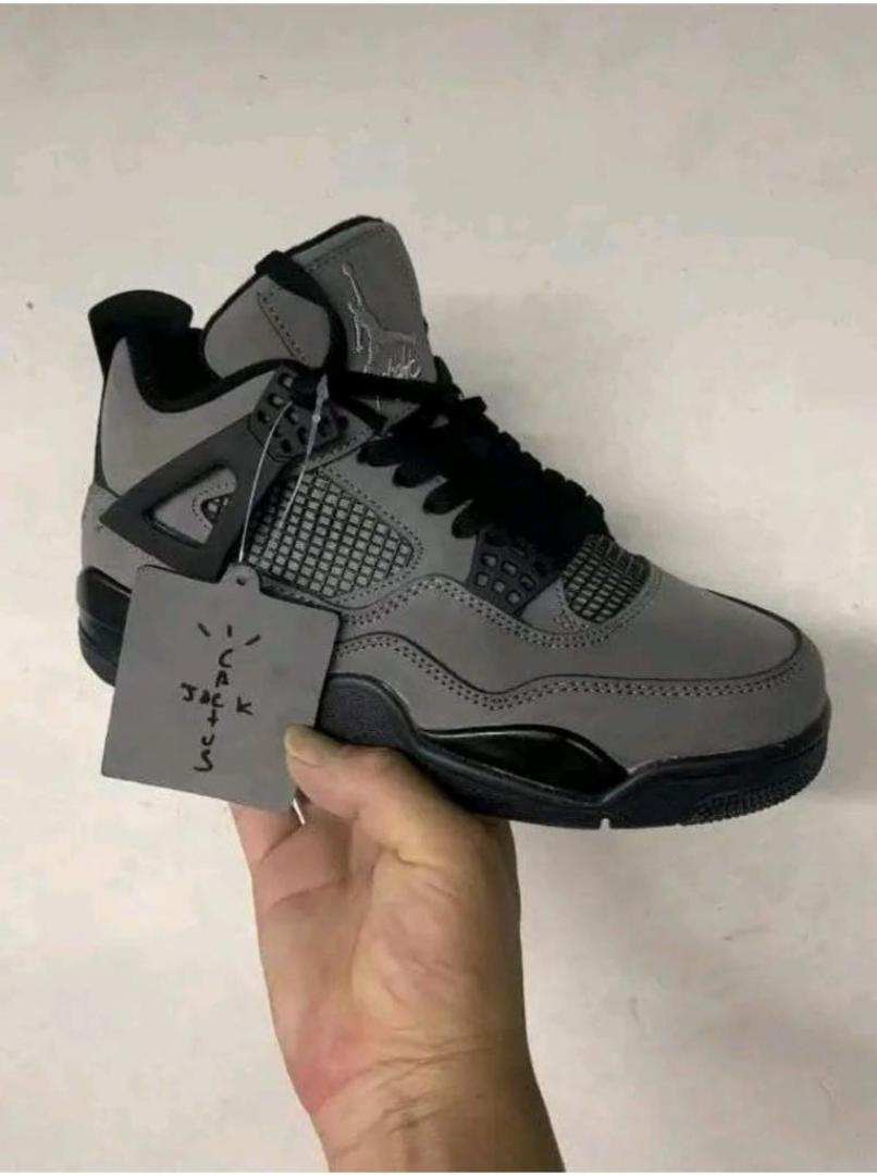 J4 grey cactus unisex sneakers