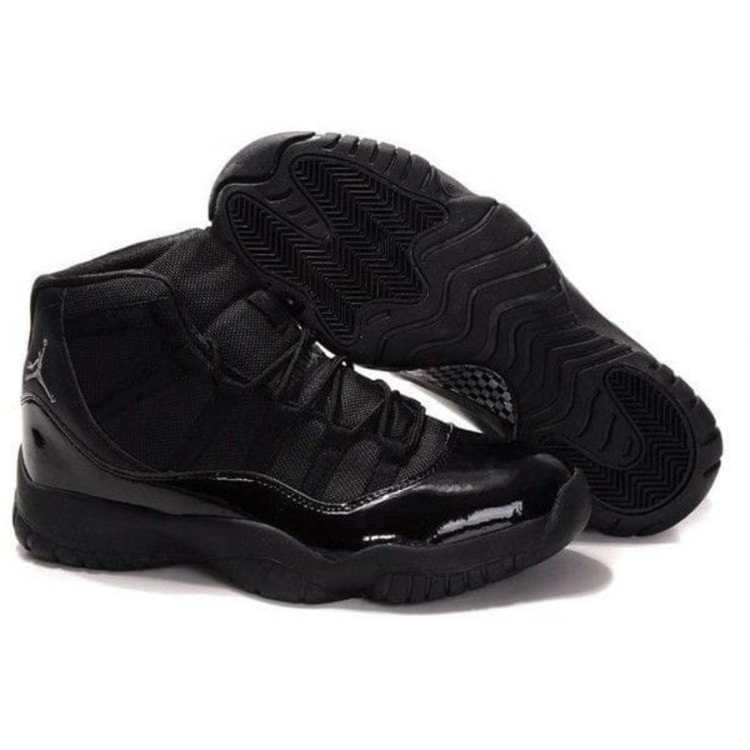 J11 black cat authentic sneakers