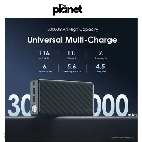 oraimo PowerBox 300 Lit 30000mAh 15W Power Bank