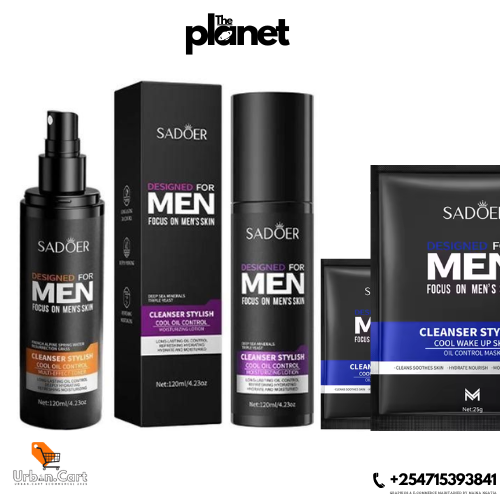 SADOER Men’s Ultimate Skincare Set – Complete Grooming & Hydration