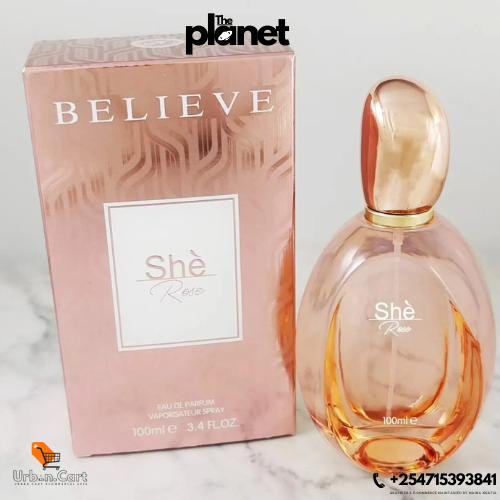 Believe She Rose Red Love Ladies Lasting Light Fragrance
