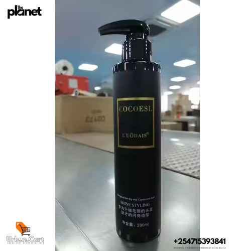 Luodais Black Curly Keeper, Hair Spray & Hair Serum Essential Oil For Women's Human Hair Wigs, Weaves Fragrance, Repair & Nourish Set Hydrating & Repairing Curly Hair Products